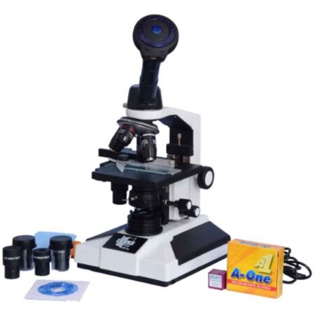 ESAW 40-1500x Monocular Compound Microscope with Semi Plan Achro Objectives