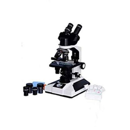 Sky Technology 10x Pathological Doctor Compound Student Binocular Microscope Kit