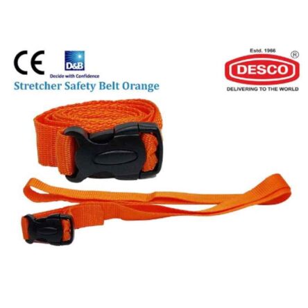 Desco 1×54 inch Orange Safety Belt for Stretcher