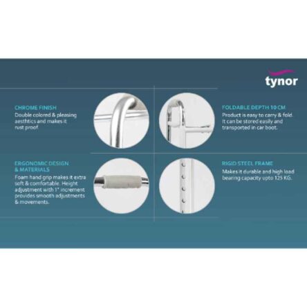 Tynor Invalids Heavy Duty All Pods Walker