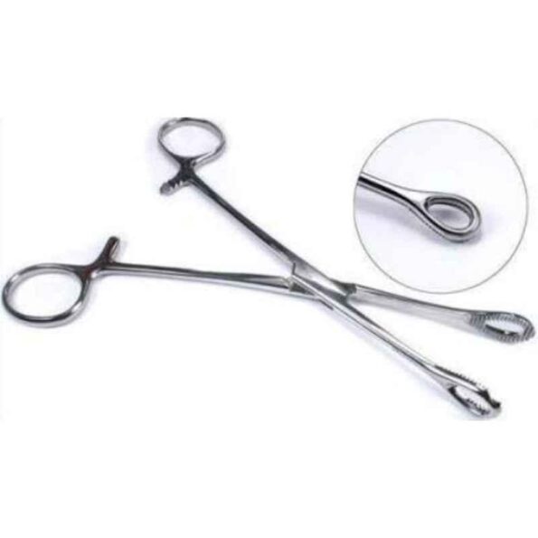 Forgesy GSS54 8 inch Sponge Holding Forceps