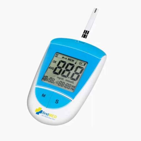 Firstmed GlucoOne Blue Blood Glucose Monitor