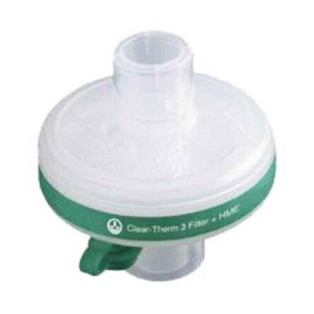 Intersurgical Clear-Therm3 Heat & Moisture Exchanging Filter with Retainable Cap & Luer Port