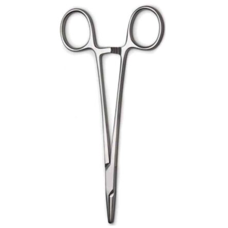 Forgesy 5 inch Stainless Steel Toothed Forceps & Needle Holder Surgical Instrument Set