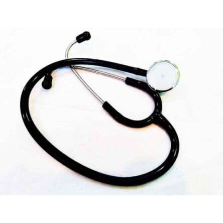 H Das Cardiofonic Black Bell Type Stethoscope for Adult