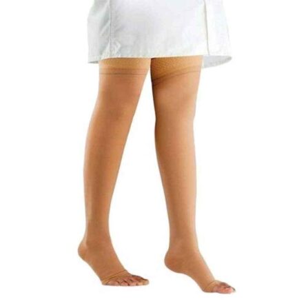 Comprezon 2102-006 Classic Varicose Vein Class-1 Beige Above Knee Stockings