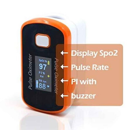 Berry BM1000C Fingertip Pulse Oximeter with OLED Display