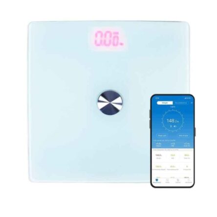 Acu-Check Bluetooth White Weighing Machine Scale for Human Body