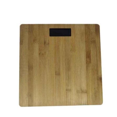 Sahyog Wellness 150kg Brown Digital Weighing Scale with Wooden Body