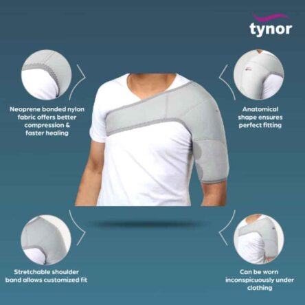 Tynor Neoprene Shoulder Support