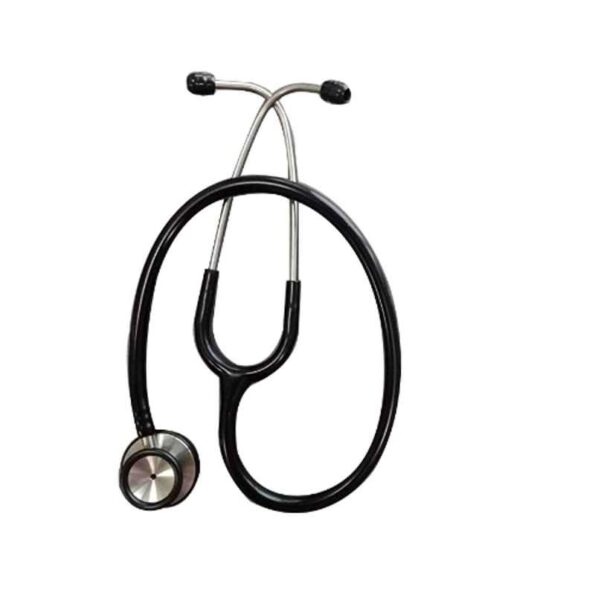 PSW Stainless Steel Black Dual Head Stethoscope