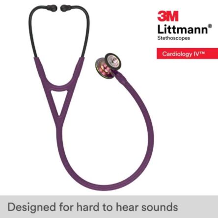 3M Littmann 27 inch Plum Tube Cardiology IV Diagnostic Stethoscope