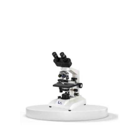 Labcare 100-265VAC Microscope with LED Light & Lab Binocular Head