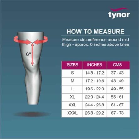 Tynor Neoprene Hinged Knee Support