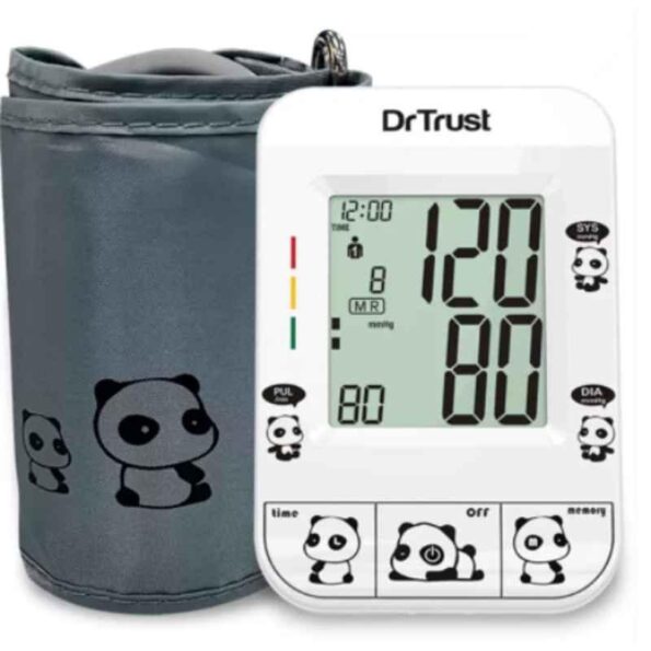 Dr Trust White Paediatric Digital Blood Pressure Monitor for Kids