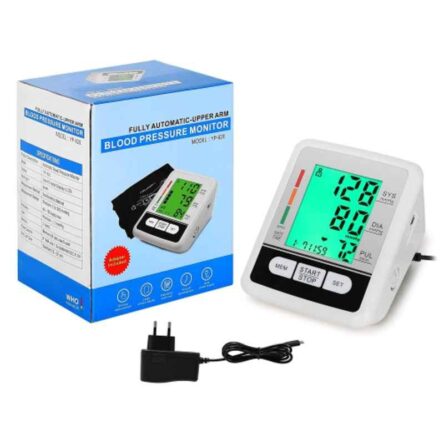 MCP Blood Pressure Monitor with Smart 3 Coloured Backlight Display