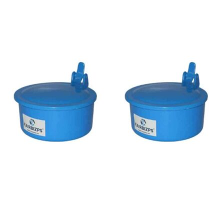 Fairbizps SM-114 300ml Polypropylene Blue Spitting Mug (Pack of 2)