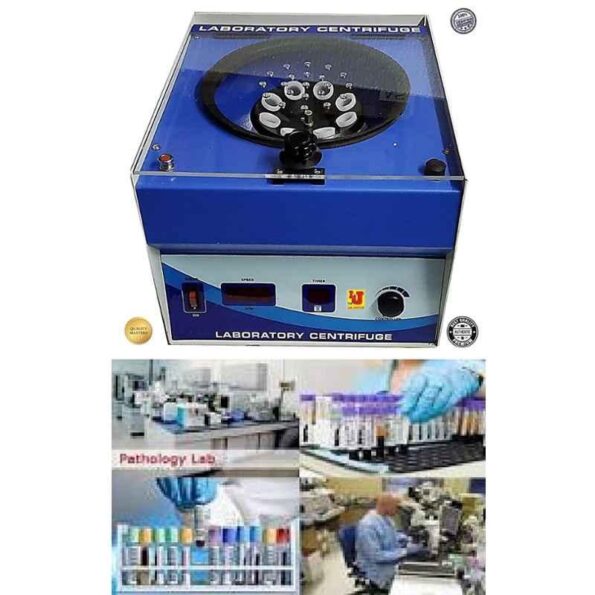 Lab Junction 5000rpm 12x15ml Clinical Doctor Centrifuge Machine with Angle Rotor Head