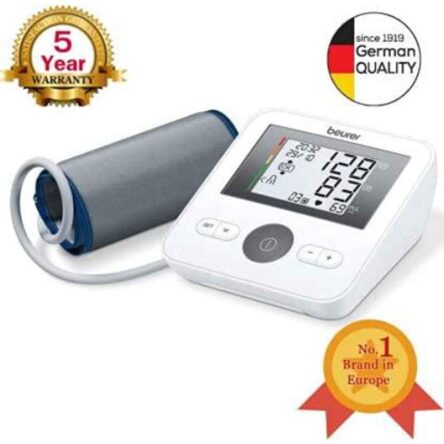 Beurer BM 27 Automatic Upper Arm German Technology Blood Pressure Monitor with Cuff Position Control