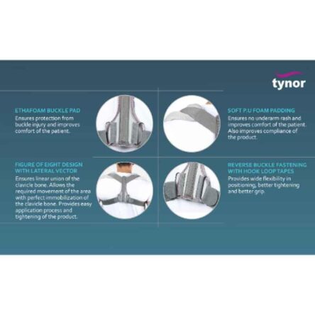 Tynor Clavicle Brace with Velcro