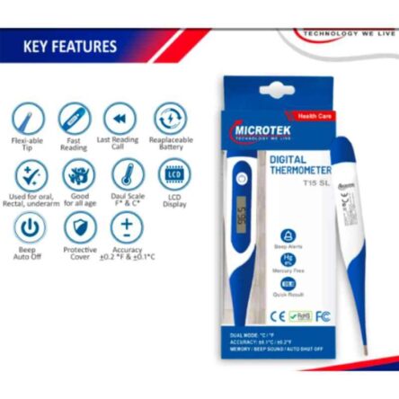 Microtek T15SL Digital Flexible Thermometer