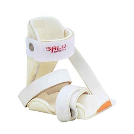 Salo Orthotics Polypropylene White Left Foot CTEV Splint Clubfoot Shoe