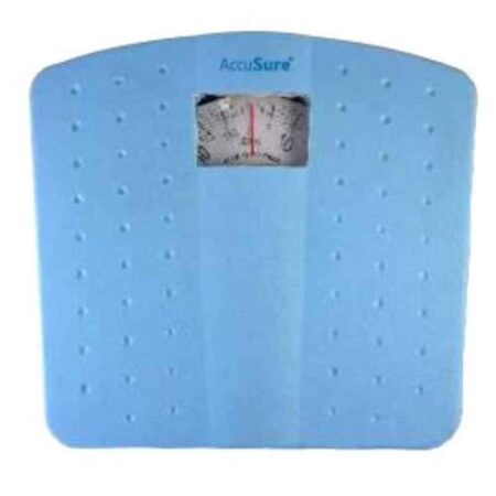 AccuSure ZZ 125kg Bathroom Manual Weighing Scale