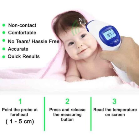 BPL Accu Digit F1 Non Contact White Infrared Thermometer