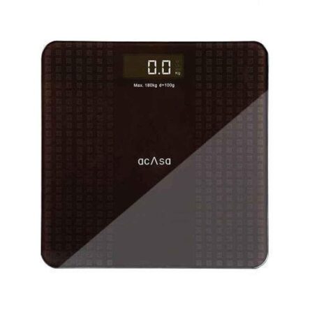 Acasa Digiscale Silica 180kg Brown & Grey Digital Weighing Machine