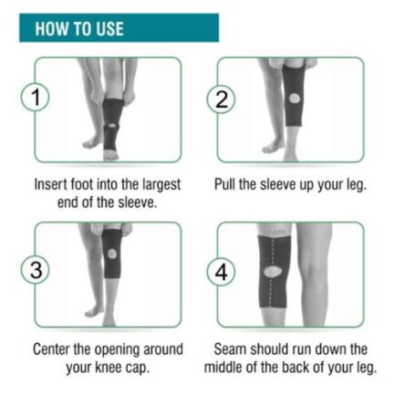 Med E-Move Elastic Knee Cap with Open Patella