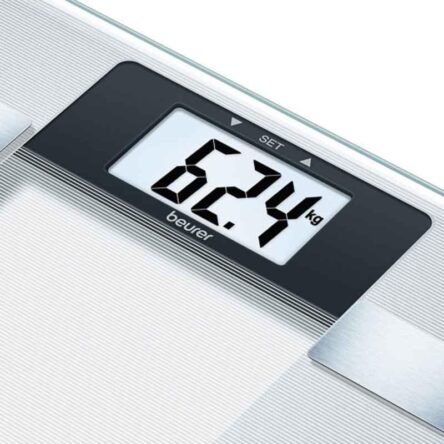 Beurer BG 13 150kg Glass LCD Display Diagnostic Weighing Scale