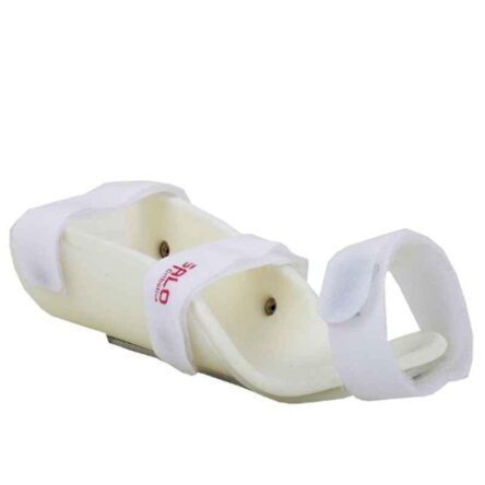 Salo Orthotics Polypropylene White Half Cock-Up Wrist Splint