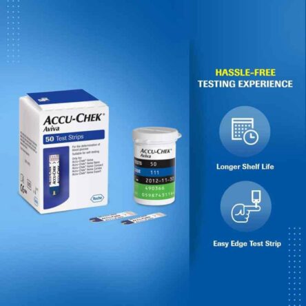 Accu-Check Aviva 50 Glucometer Test Strips