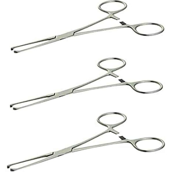 HIT CLASSIC 3 Pcs 8 inch Stainless Steel Alice Tissue Forceps Set