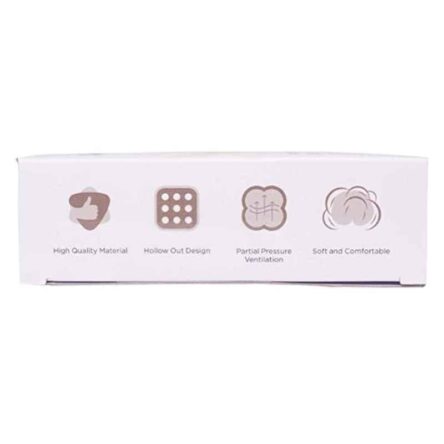 Smart Care CU03 Nylon & Rubber Air Inflatable Breathable Anti-Decubitus Cushion with Pump Nylon Pad Pain Relief Seat