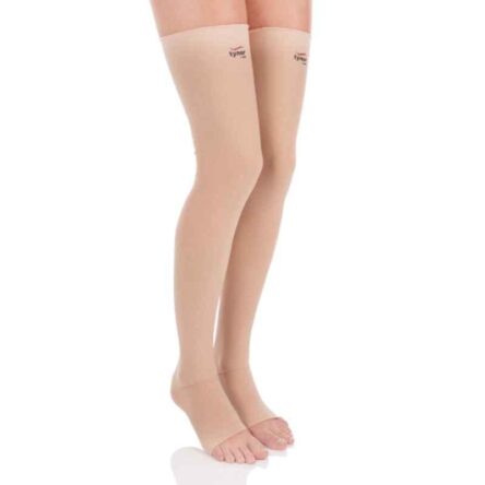 Tynor Compression Garment Leg Mid Thigh Open Toe Support