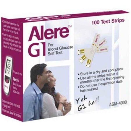 Alere 100 Pcs Glucometer Strips Box