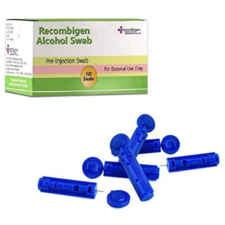 Recombigen 200 Pcs Plastic Alcohol Swab Box