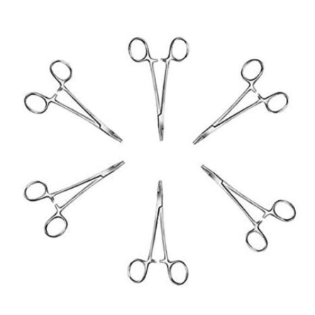 Forgesy 4.5 inch Stainless Steel Webster Needle Holder