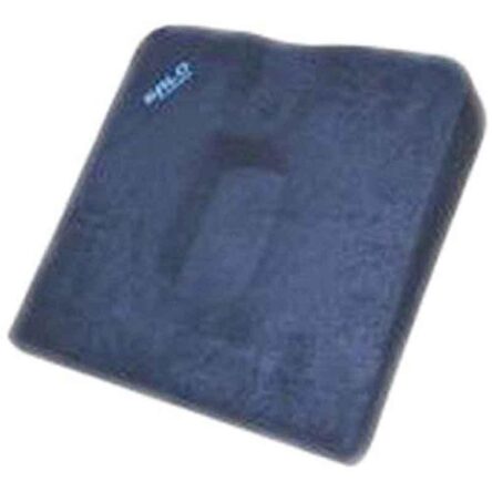 Salo Orthotics Polyurethane Square Blue Donut Cushion Covered Hole Orthopedic High Density Seat Cushion