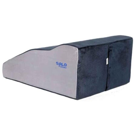 Salo Orthotics Polyurethane Foam Silver Steel Grey Leg Elevation Pillow with Cover