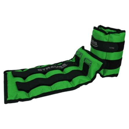 Strauss 38x19x3cm Neoprene Green Adjustable Ankle Weight