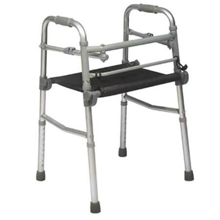 Smart Care SC961L Aluminium Height Adjustable Folding Walker