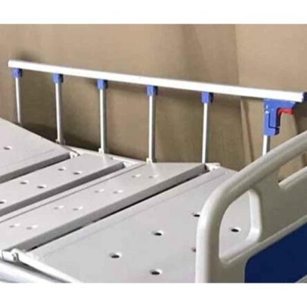 PMPS 4ft Alumunium & Steel Guard Railing for Hospital Bed