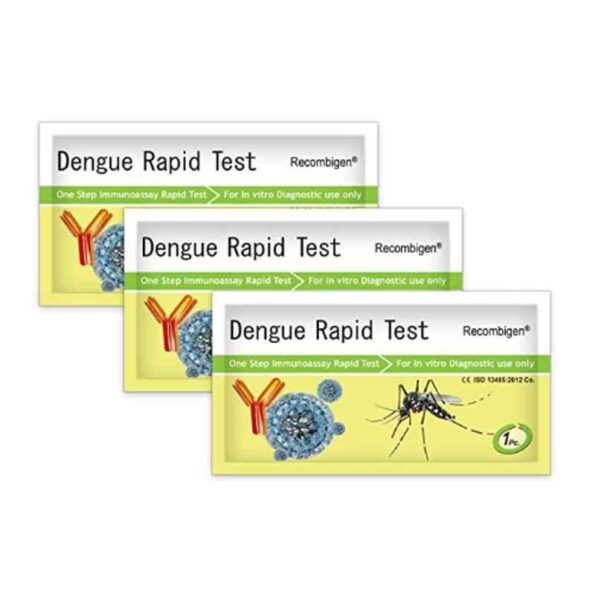 Clear & Sure Dengue Test Kit (Pack of 3)