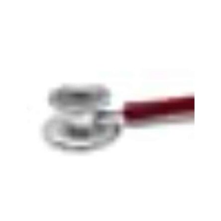 Indosurgicals Silvery III Aluminium Red Stethoscope