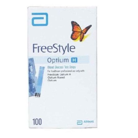 Abbott Freestyle Optium H 100 Glucometer Test Strips