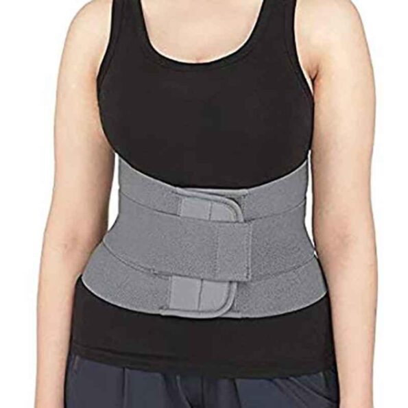 Fidelis Healthcare Elastic Grey Lumbo Sacral Belt