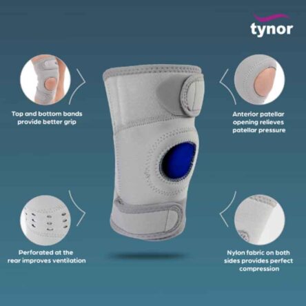 Tynor Neoprene Knee Support Sportif