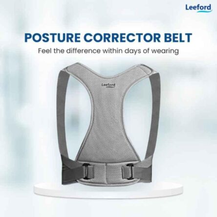 Leeford Grey Posture Corrector Belt